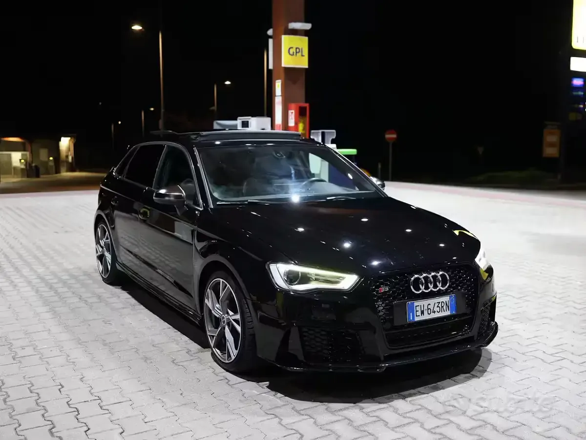 Usata Audi S3 300 CV (220 kW) 2014 Nero Berlina