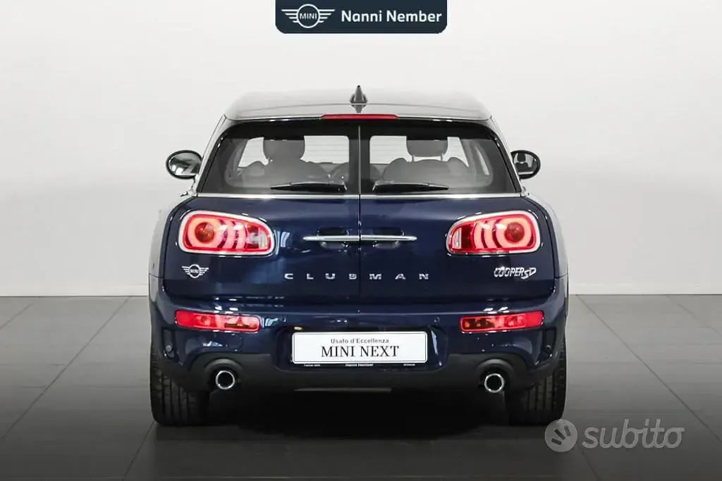 Usata Mini Cooper SD Clubman Hype 190 CV (139 kW) 2018 Lapisluxury blue mini yours Station wagon