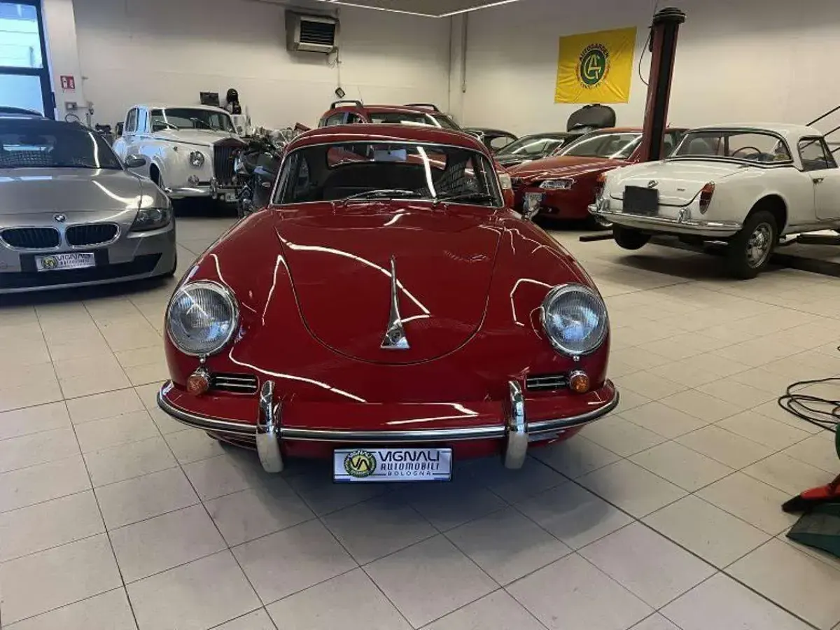 Usata Porsche 356 B 90 CV (66 kW) 1960 Rosso Coupé