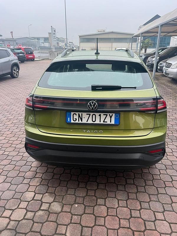Usata VW Taigo Life 110 CV (80 kW) 2022 Verde SUV