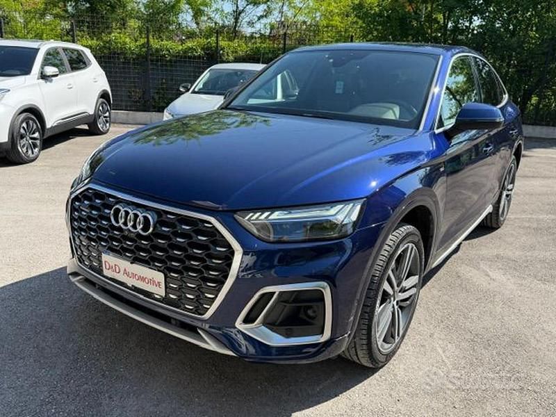 Usata Audi Q5 S-line plus 204 CV (150 kW) 2023 Blu SUV
