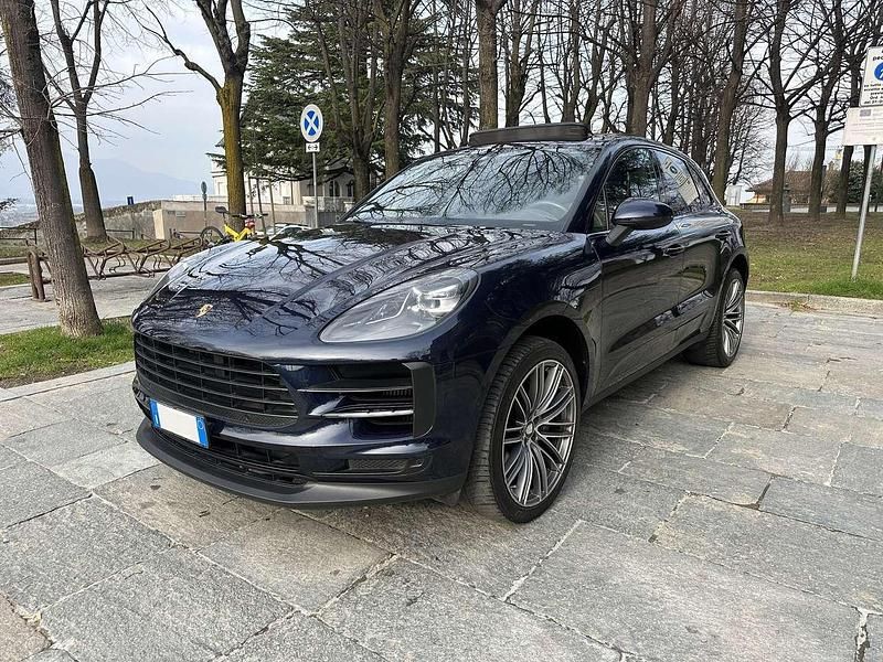 Usata Porsche Macan 354 CV (260 kW) 2019 Blu/azzurro SUV