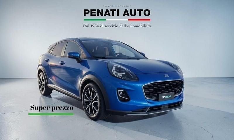 Second-hand Ford Puma Titanium 125 CP (91 kW) 2021 Albastru Berlinǎ