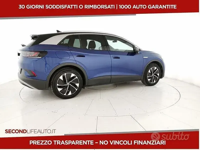 Usata VW ID.4 Business 69 kW (95 CV) 2021 Blu SUV