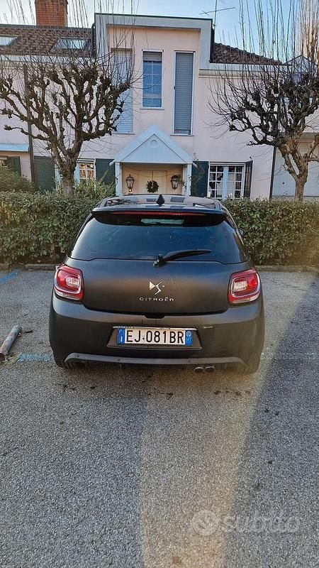 Usata Citroën DS3 155 CV (114 kW) 2011 Nero Utilitaria