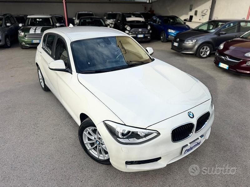 Usata BMW 116 Efficient Dynamics 116 CV (85 kW) 2014 Bianco Utilitaria