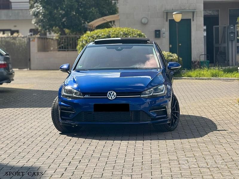 Occasion VW Golf VII R-line 150 ch (110 kW) 2019 Bleue Berline