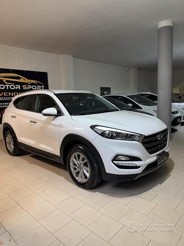 Usata Hyundai Tucson 116 CV (85 kW) 2017 Bianco SUV