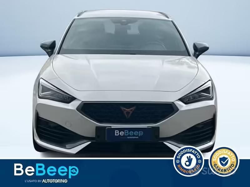 Usata Cupra Leon 150 CV (110 kW) 2024 Bianco pastello Station wagon
