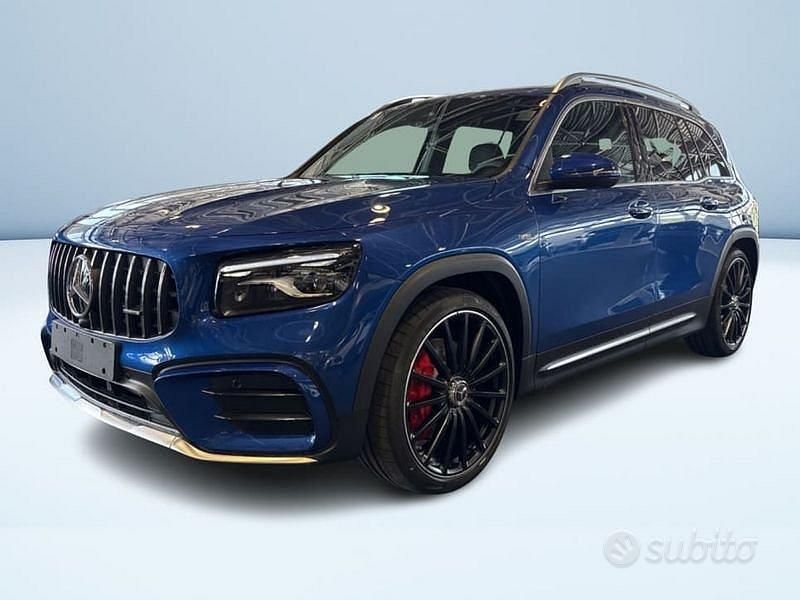 Blu Nuova 2025 Mercedes GLB35 AMG Line Premium SUV | 64.900 € (Buon prezzo) - Immagine 1/4