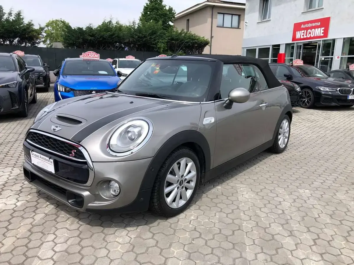 Usata Mini Cooper S Cabriolet 192 CV (141 kW) 2017 Grigio Cabrio