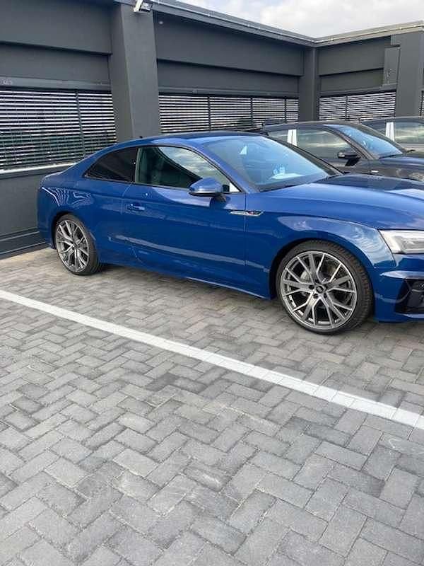 Usata Audi A5 S-Line 204 CV (150 kW) 2023 Blu/azzurro Coupé