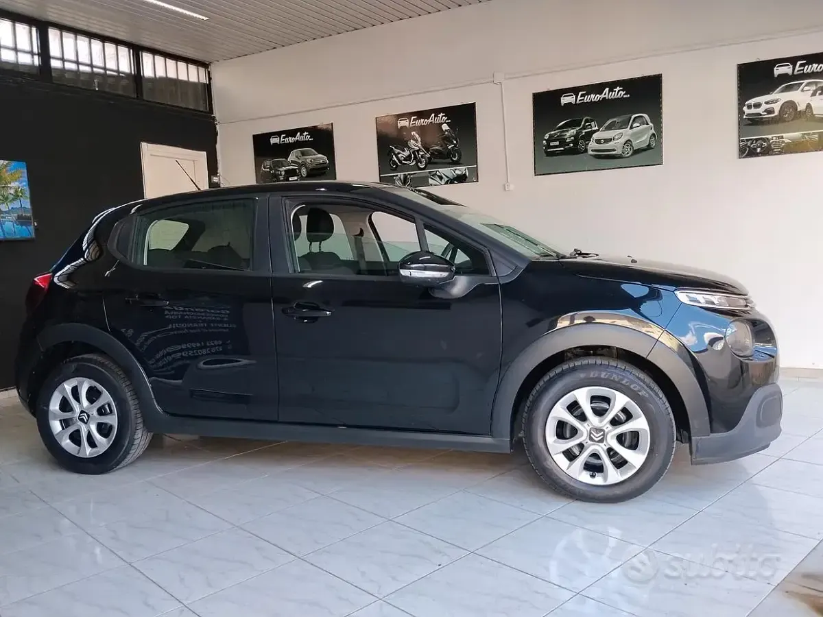 Usata Citroën C3 75 CV (55 kW) 2018 Nero Utilitaria