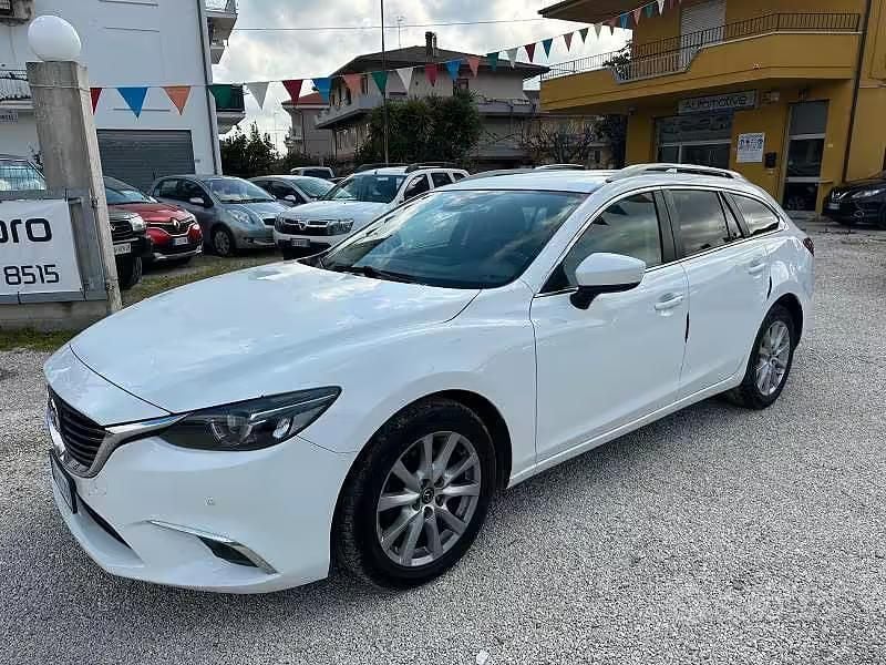Usata Mazda 6 Evolve 150 CV (110 kW) 2017 Bianco Station wagon