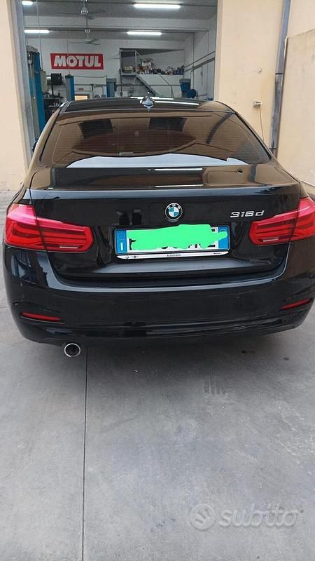 Usata BMW 316 2017 Nero Berlina