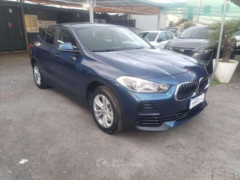 Usata BMW X2 125 CV (91 kW) 2021 Blu/azzurro SUV