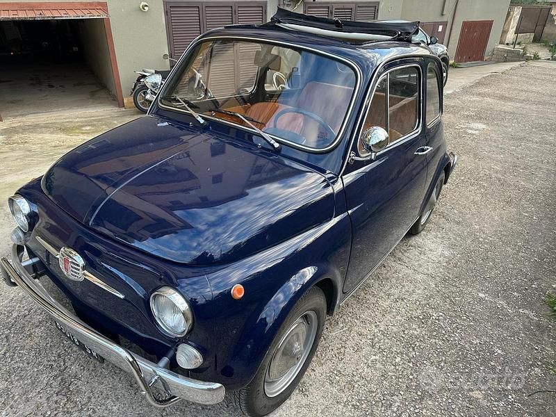 Usata Fiat 500 1970 Blu Utilitaria