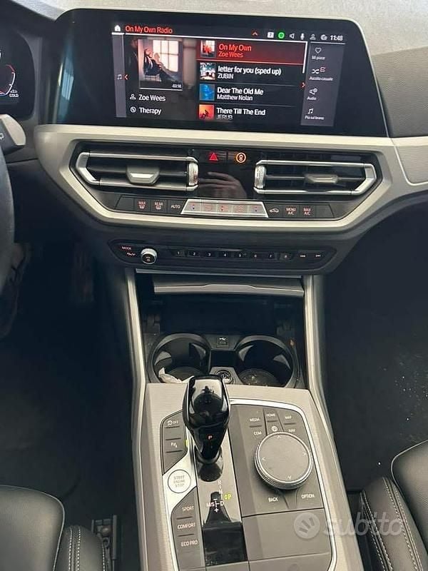 Usata BMW 318 Advantage 150 CV (110 kW) 2022 Nero Station wagon