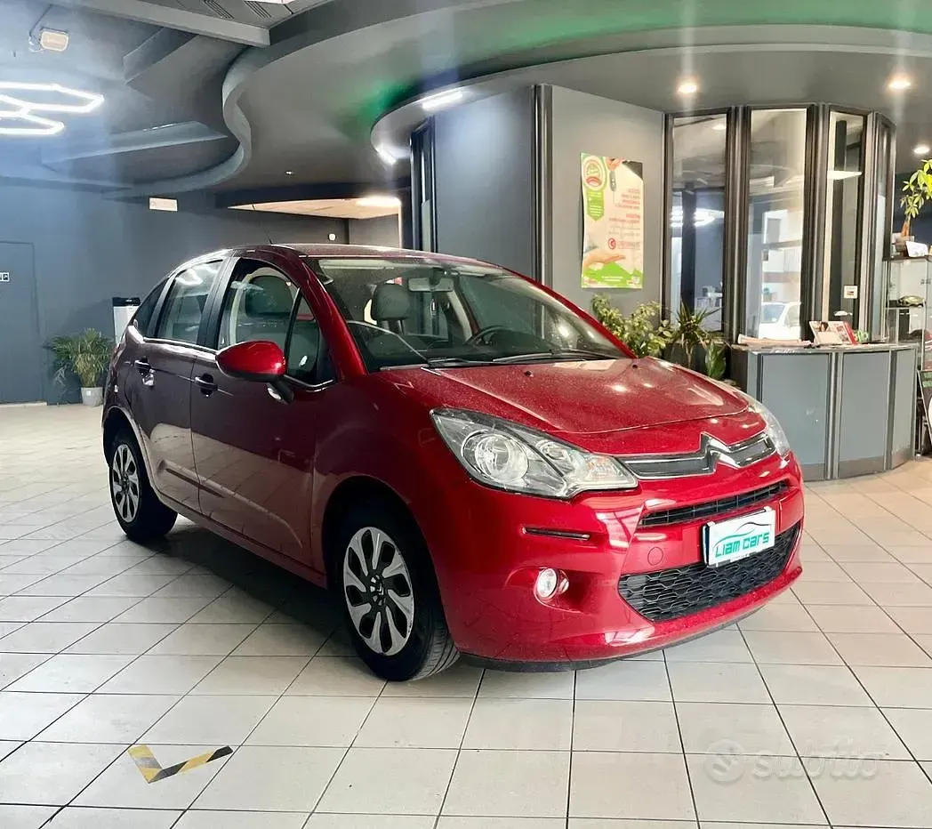 Usata Citroën C3 Live 68 CV (50 kW) 2016 Rosso Berlina