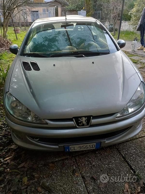 Usata Peugeot 206 CC 2005 Grigio Cabrio