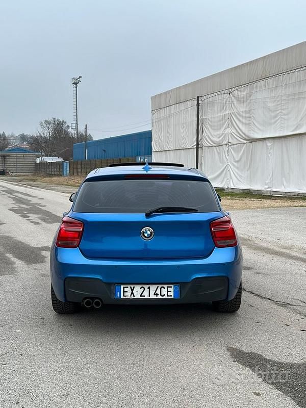 Usata BMW 125 M Sport 218 CV (160 kW) 2014 Blu/azzurro Utilitaria