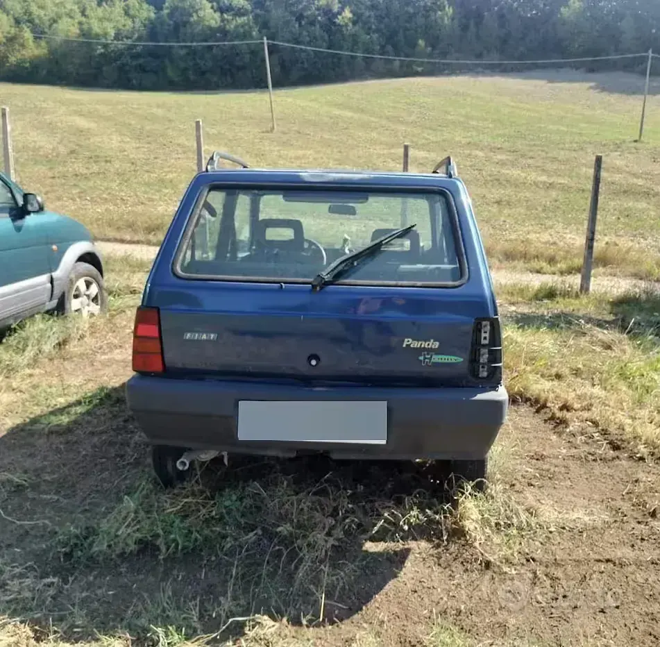 Usata Fiat Panda 54 CV (39 kW) 2002 Bluazzurro Berlina