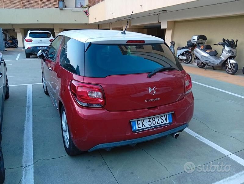 Usata Citroën DS3 2012 Rosso Utilitaria