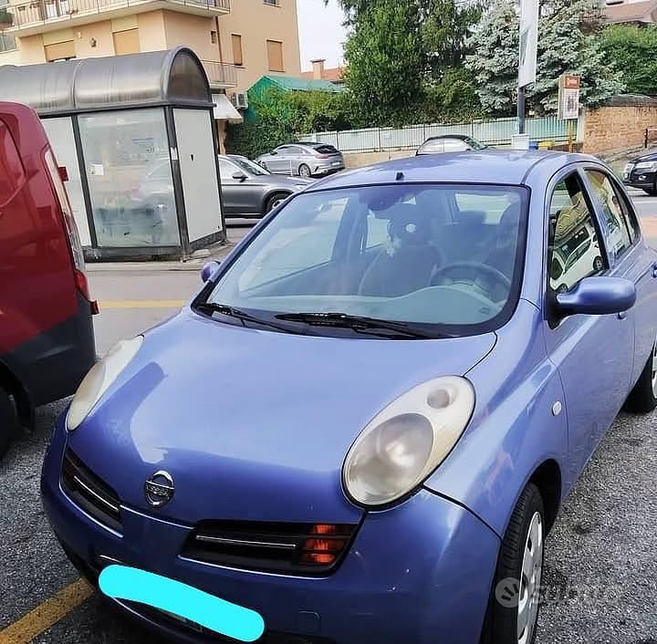 Usata Nissan Micra 80 CV (58 kW) 2003 Blu Berlina