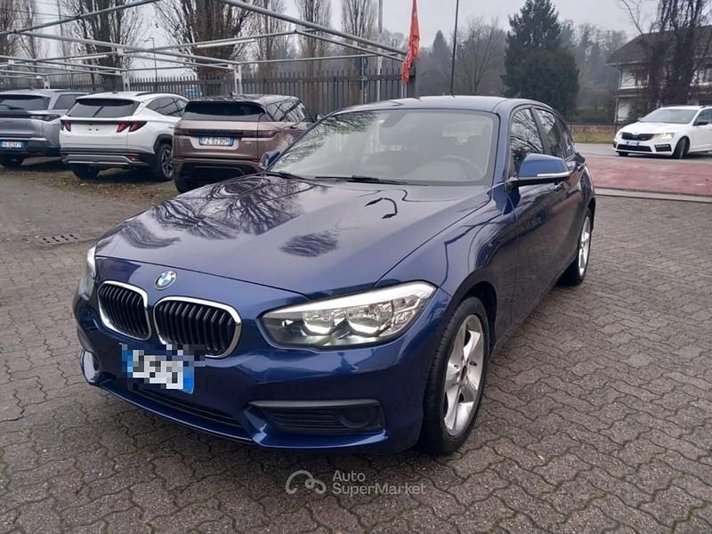 Usata BMW 116 Comfort Edition 116 CV (85 kW) 2018 Blu Utilitaria