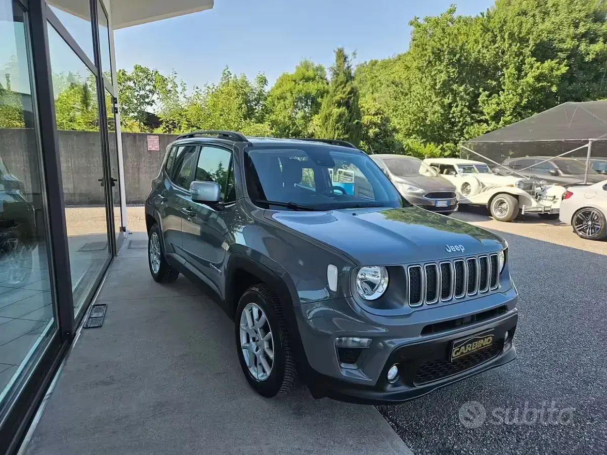 Usata Jeep Renegade Limited 131 CV (96 kW) 2022 Grigio SUV