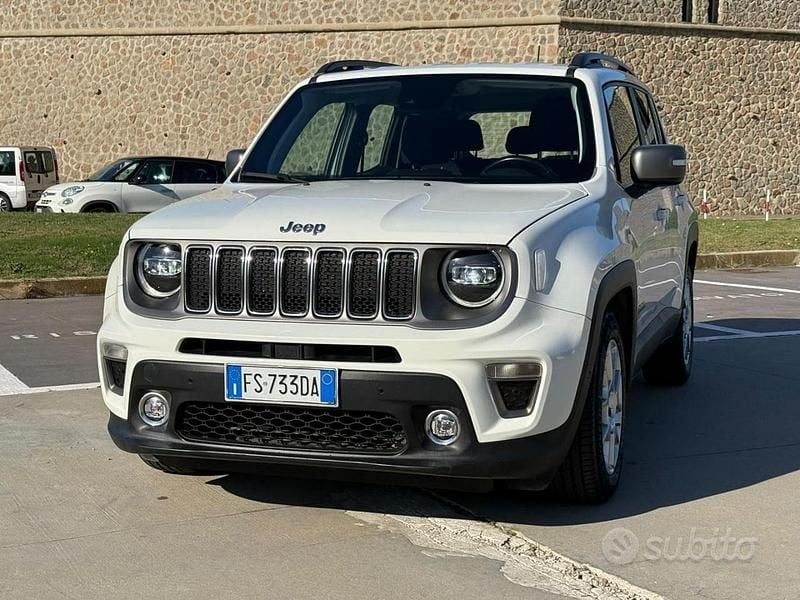 Usata Jeep Renegade Limited 150 CV (110 kW) 2018 Bianco SUV