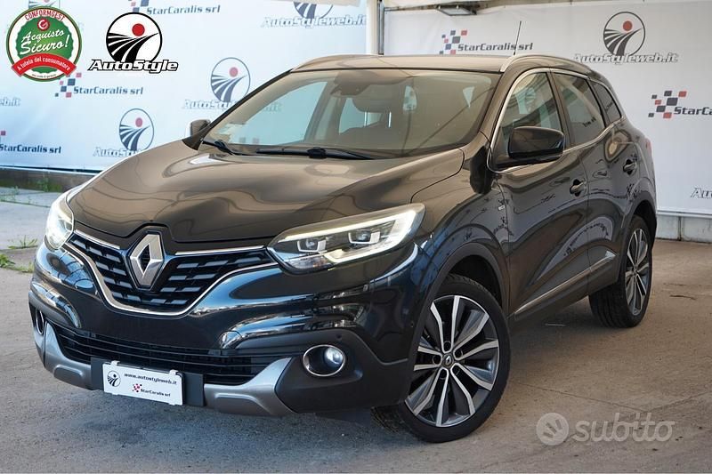 Usata Renault Kadjar Bose Edition 110 CV (80 kW) 2017 Nero SUV