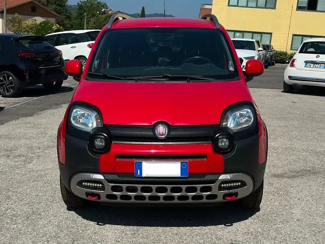 Usata Fiat Panda Cross Cross 95 CV (69 kW) 2017 Rosso Utilitaria