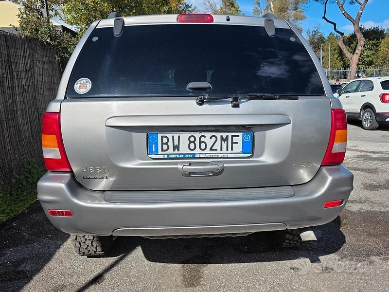 Usata Jeep Grand Cherokee Limited 163 CV (119 kW) 2002 Grigio SUV
