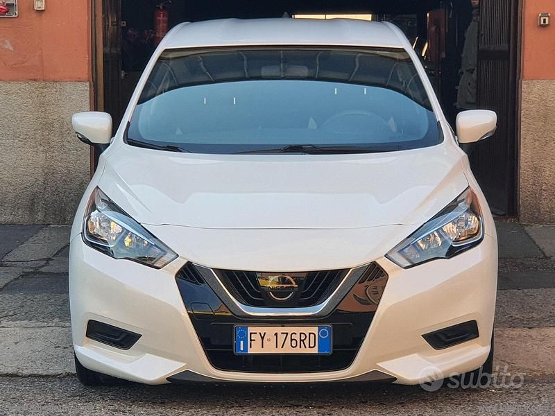 Usata Nissan Micra 2019 Bianco Utilitaria