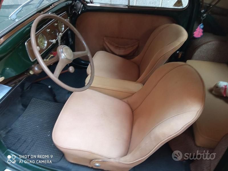 Usata Fiat Topolino 1950 Verde Utilitaria