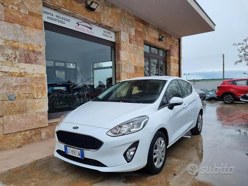 Usata Ford Fiesta Business Edition 86 CV (63 kW) 2020 Bianco Utilitaria