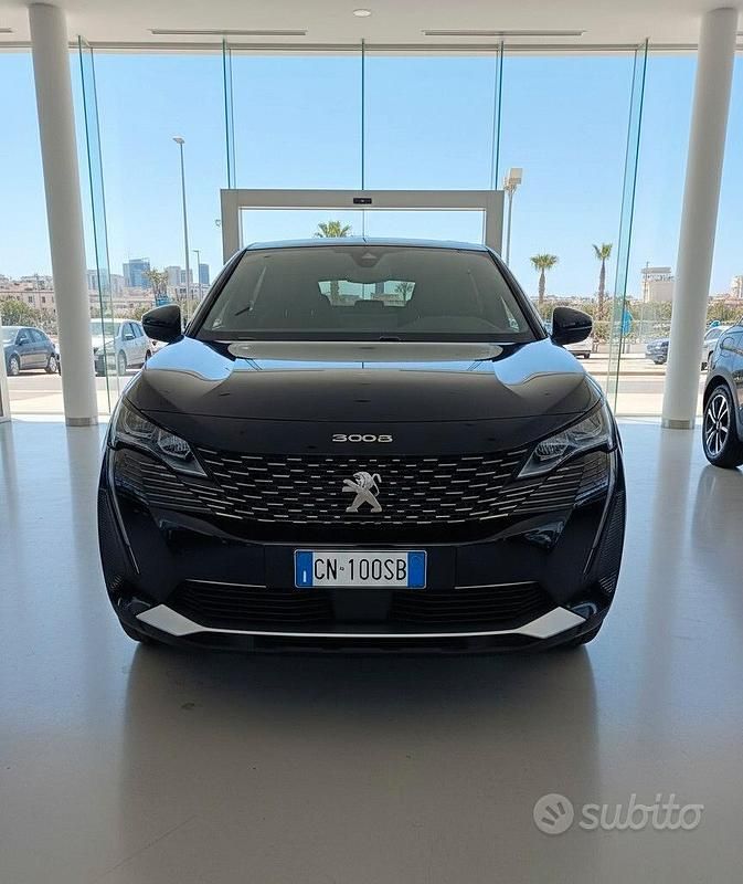 Occasion Peugeot 3008 Allure 131 PK (96 kW) 2023 Zwart SUV