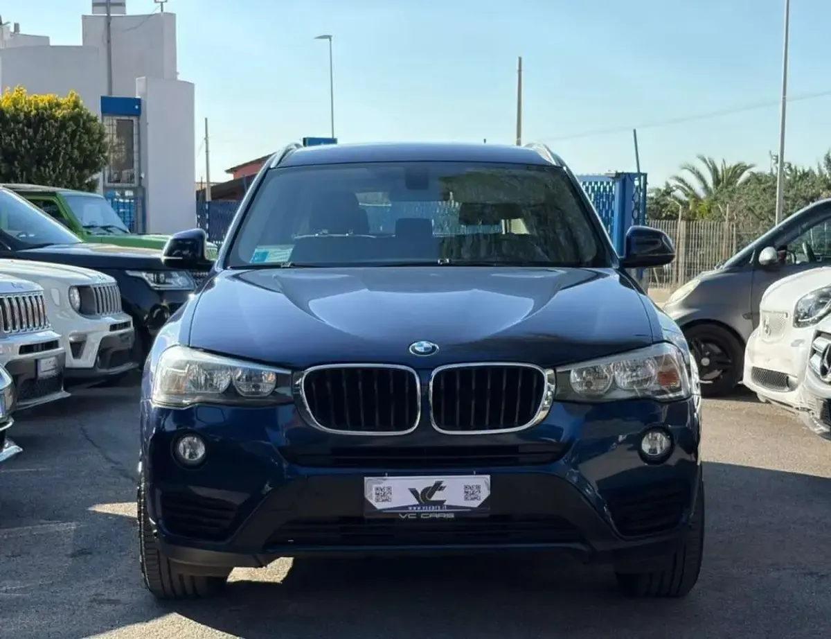 Usata BMW X3 xLine 150 CV (110 kW) 2014 Blu SUV