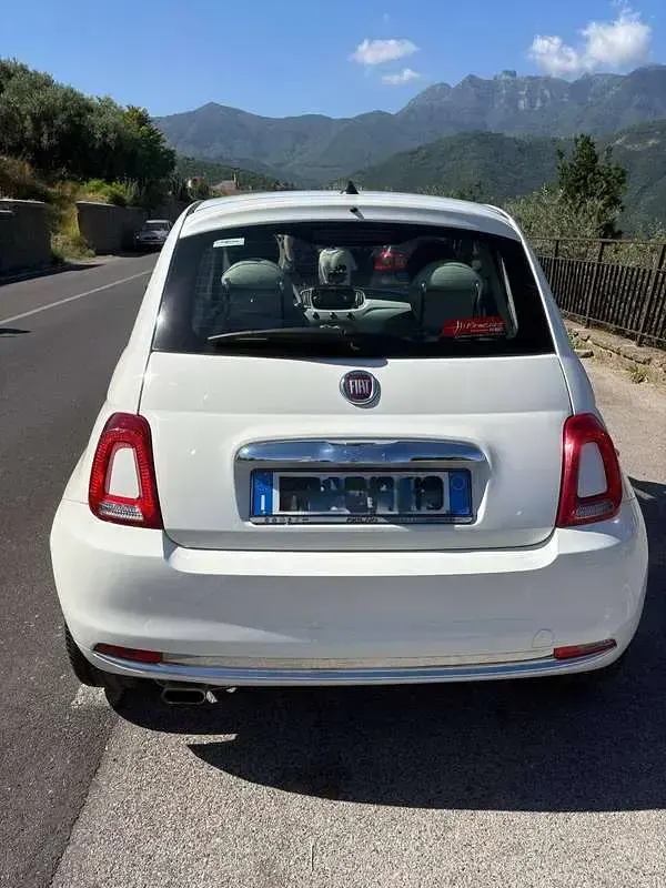 Usata Fiat 500 Lounge 69 CV (50 kW) 2018 Bianco Utilitaria
