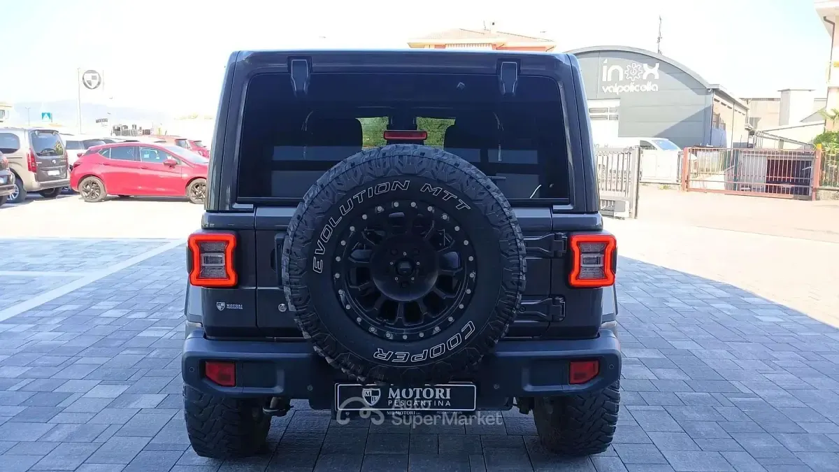Usata Jeep Wrangler Unlimited Sahara 200 CV (147 kW) 2019 Grigio SUV
