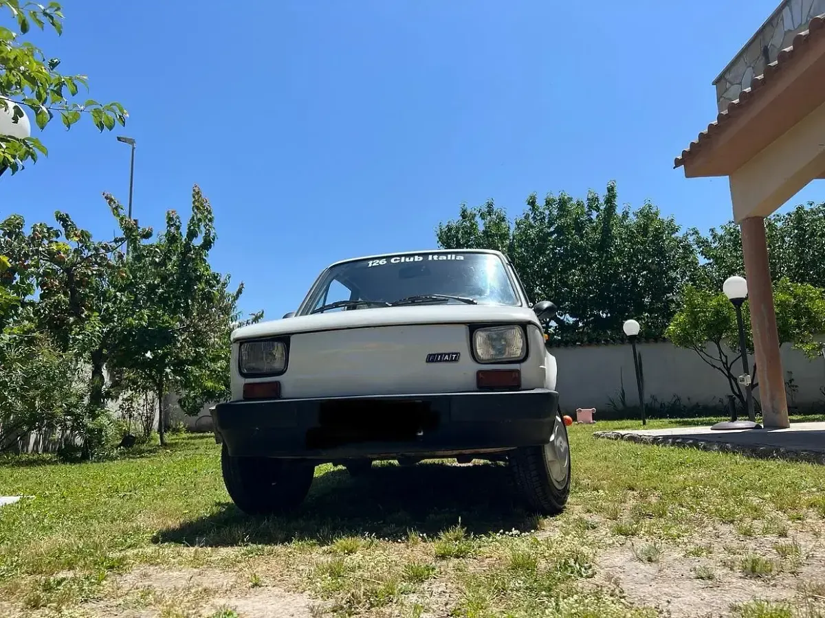 Usata Fiat 126 25 CV (18 kW) 1987 Bianco Utilitaria