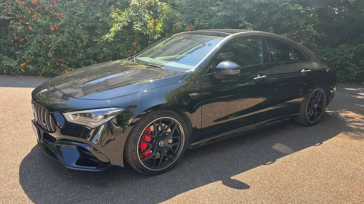 Usata Mercedes CLA45 AMG AMG 421 CV (309 kW) 2020 Nero Coupé
