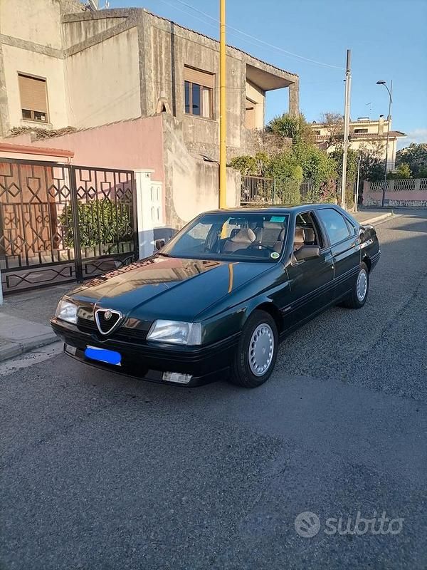 Usata Alfa Romeo 164 145 CV (106 kW) 1992 Verde Berlina