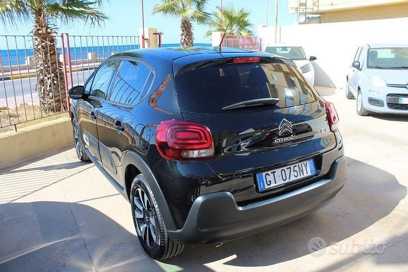Usata Citroën C3 PureTech 110 CV (80 kW) 2024 Nero Utilitaria