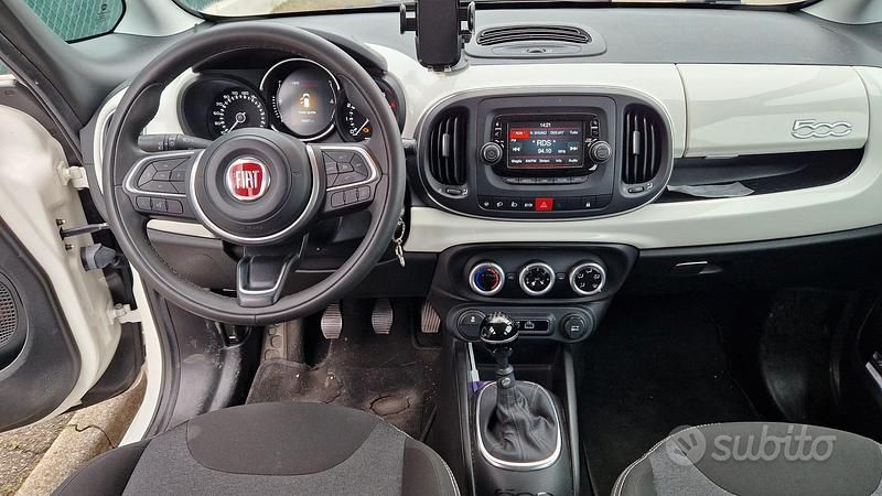 Usata Fiat 500L Pop Star 95 CV (69 kW) 2018 Bianco Monovolume