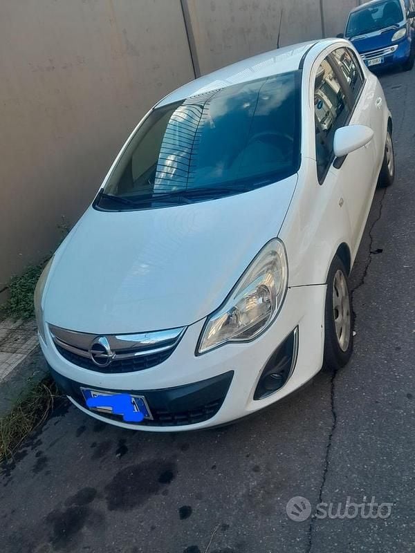 Usata Opel Corsa 2012 Bianco Berlina