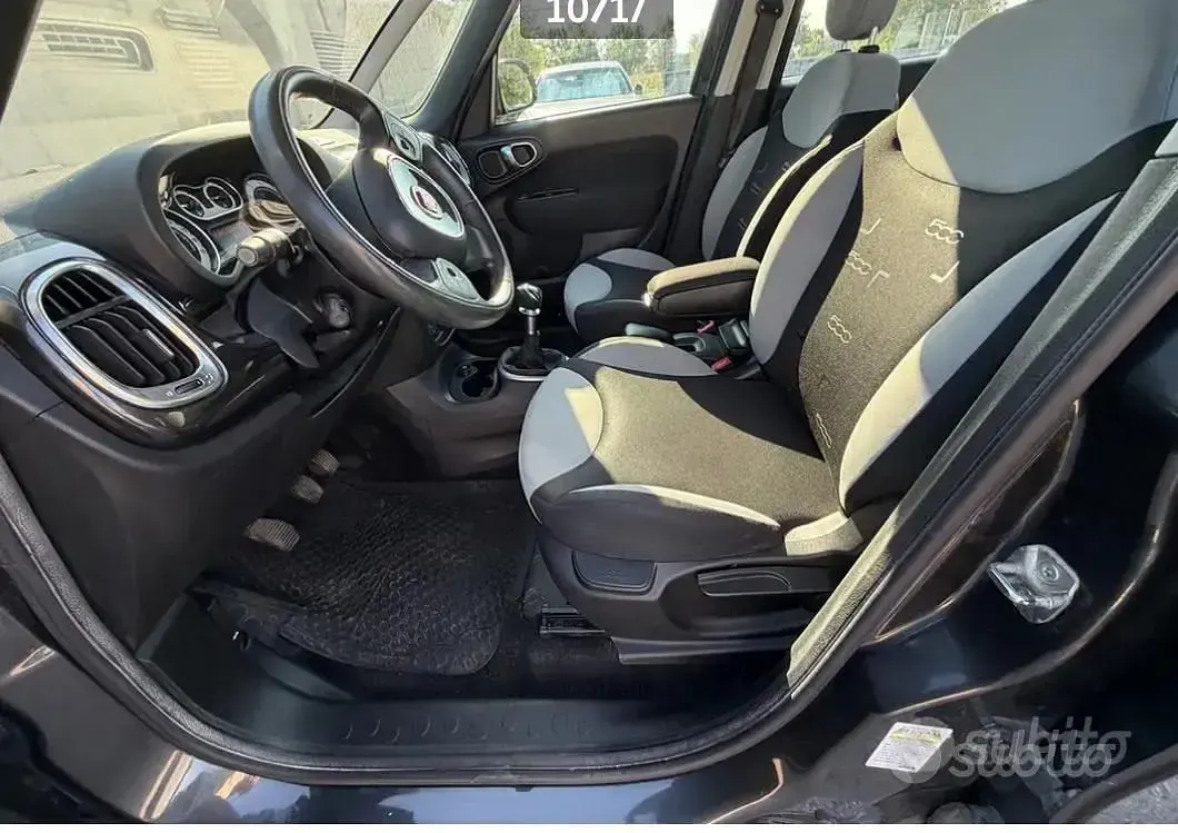 Usata Fiat 500L 85 CV (62 kW) 2013 Grigio Monovolume