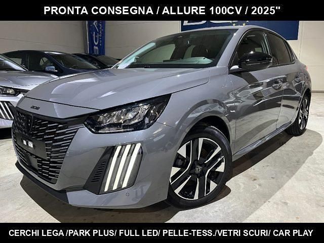 Usata Peugeot 208 Allure 101 CV (74 kW) 2025 Grigio Utilitaria