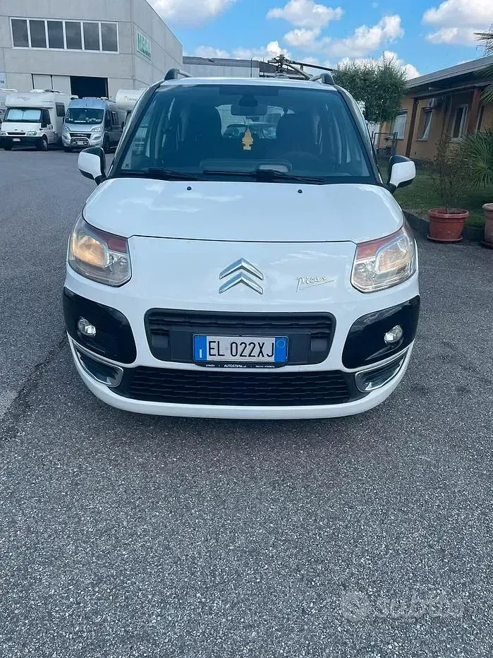 Usata Citroën C3 Picasso Exclusive 92 CV (67 kW) 2012 Bianco Monovolume